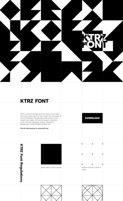 KTRZ Font