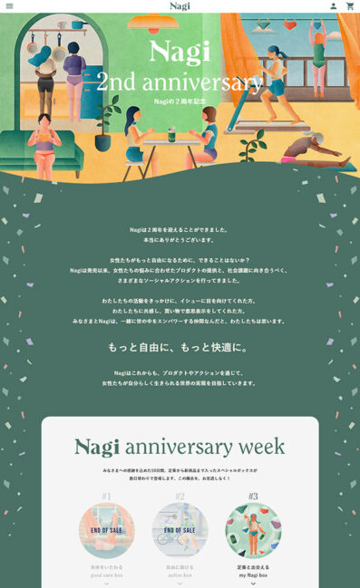 Nagi 2nd anniversary week