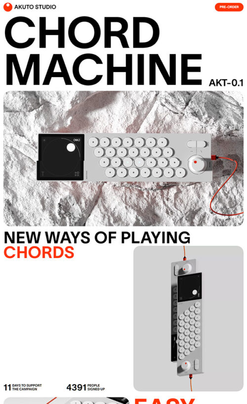 Akuto Studio · Chord Machine AKT-0.1