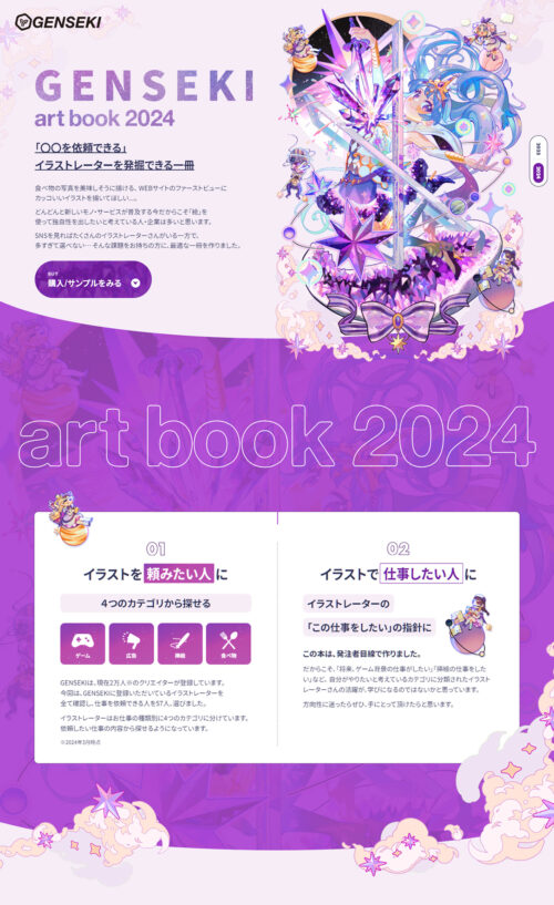 GENSEKI art book 2024 – GENSEKI
