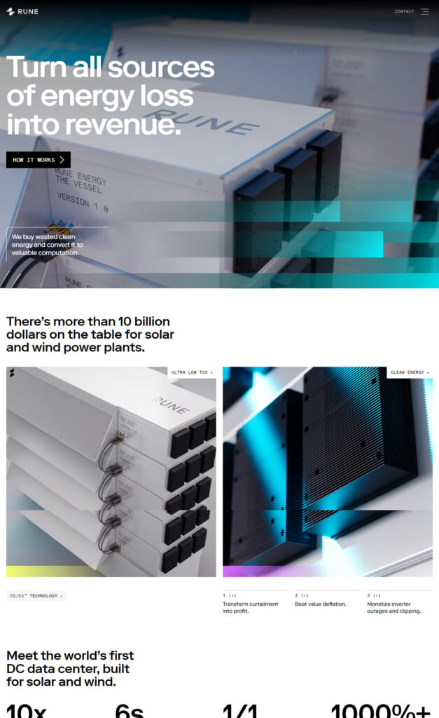 Rune | Web Design Clip [L] LP・ランディングページのクリップ集