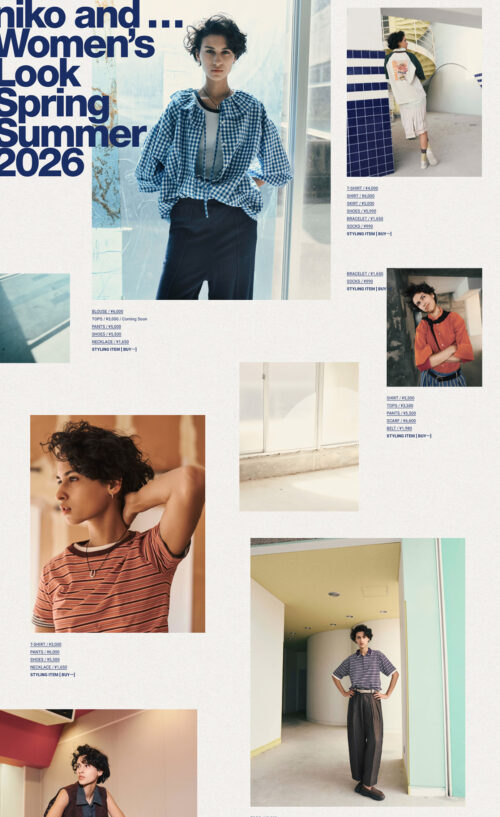 niko and … Women’s Look Spring Summer 2026