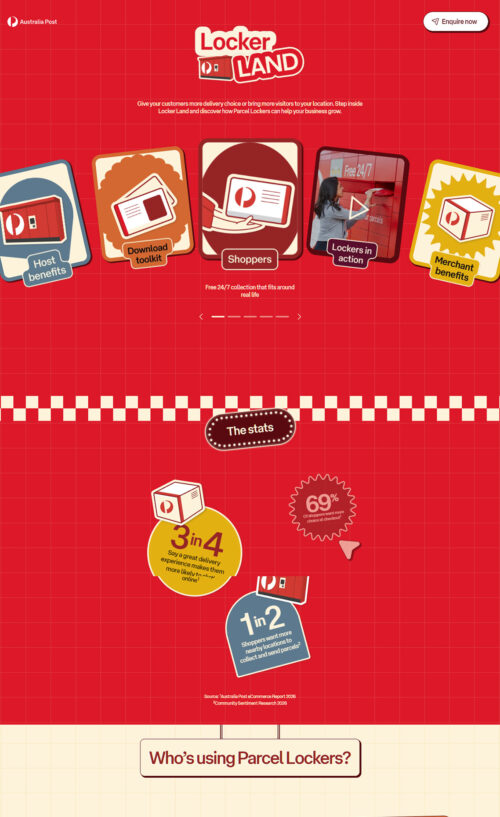 Locker Land | Australia Post